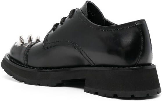 Alexander McQueen Oxford schoenen met studs Zwart