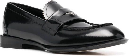 Alexander McQueen Penny loafers Zwart