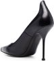 Alexander McQueen Pumps met metalen neus Zwart - Thumbnail 3