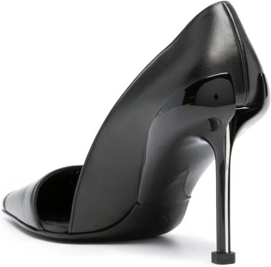 Alexander McQueen Punk leren pumps Zwart