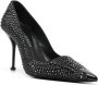 Alexander McQueen Punk pumps verfraaid met stras Zwart - Thumbnail 2