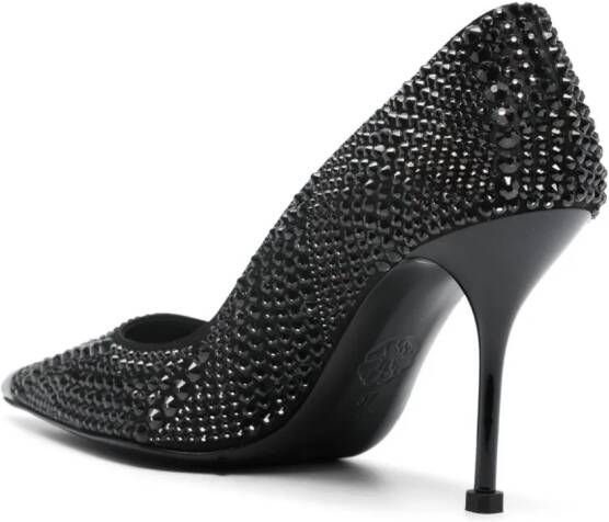 Alexander McQueen Punk pumps verfraaid met stras Zwart