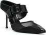 Alexander McQueen Punk mesh muiltjes Zwart - Thumbnail 2