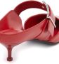 Alexander McQueen Punk muiltjes met gesp Rood - Thumbnail 2