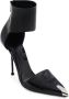 Alexander McQueen Punk pumps met puntige neus Zwart - Thumbnail 2