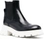 Alexander McQueen Rave leren Chelsea laarzen Zwart - Thumbnail 2