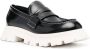 Alexander McQueen Loafers met geribbelde zool Zwart - Thumbnail 2