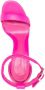Alexander McQueen 80 mm Arc leren sandalen Roze - Thumbnail 4
