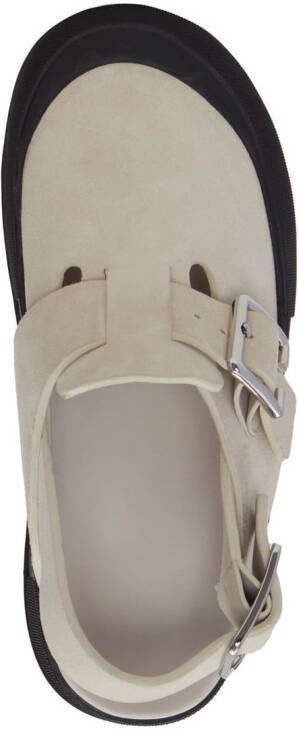 Alexander McQueen Sandalen met gesp Beige