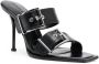 Alexander McQueen Sandalen met gesp Zwart - Thumbnail 2