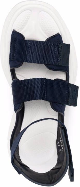 Alexander McQueen Sandalen met klittenband Blauw