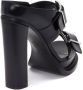 Alexander McQueen 120mm leren muiltjes met plateauzool Zwart - Thumbnail 3