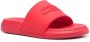 Alexander McQueen Slippers met logo-reliëf Rood - Thumbnail 2
