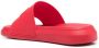Alexander McQueen Slippers met logo-reliëf Rood - Thumbnail 3