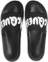 Alexander McQueen Slippers met logo Zwart - Thumbnail 4