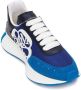 Alexander McQueen Sneakers met colourblocking Blauw - Thumbnail 2