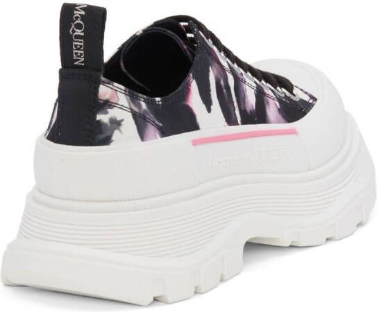 Alexander McQueen Sneakers met plateauzool Zwart