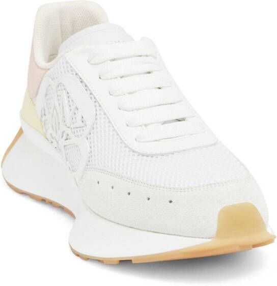 Alexander McQueen Sprint low-top sneakers Wit