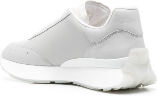 Alexander McQueen Sprint Runner low-top sneakers Grijs