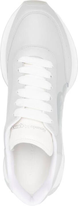 Alexander McQueen Sprint Runner low-top sneakers Grijs