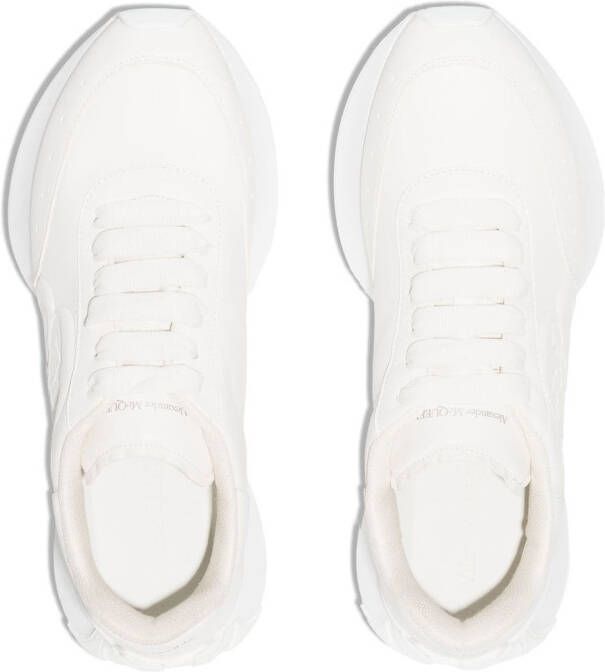 Alexander McQueen Sprint Runner low-top sneakers Wit