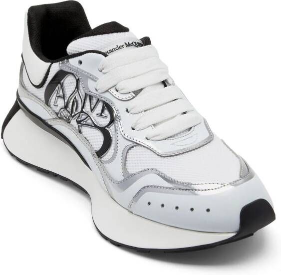 Alexander McQueen Sprint Runner low-top sneakers Wit