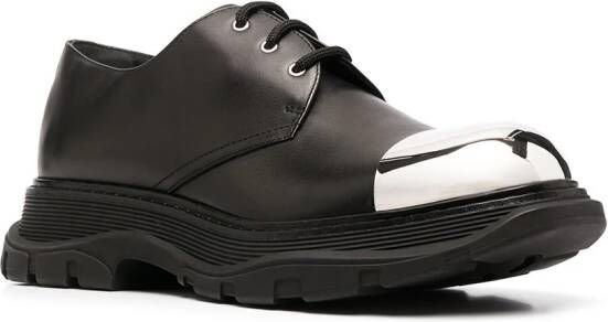 Alexander McQueen Tread Derby schoenen Zwart