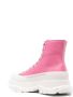 Alexander McQueen Tread Slick enkellaarzen Roze - Thumbnail 3