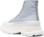 Alexander McQueen Tread Slick high-top sneakers Blauw - Thumbnail 3