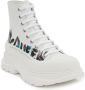 Alexander McQueen Tread Slick high-top sneakers Wit - Thumbnail 2