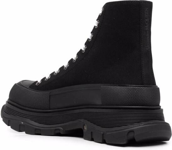 Alexander McQueen Tread Slick high-top sneakers Zwart