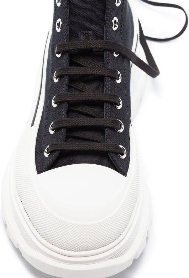 Alexander McQueen Tread Slick high-top sneakers Zwart