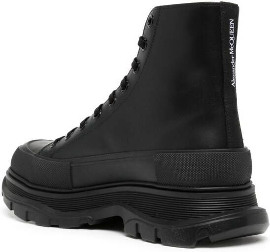 Alexander McQueen Tread Slick high-top sneakers Zwart