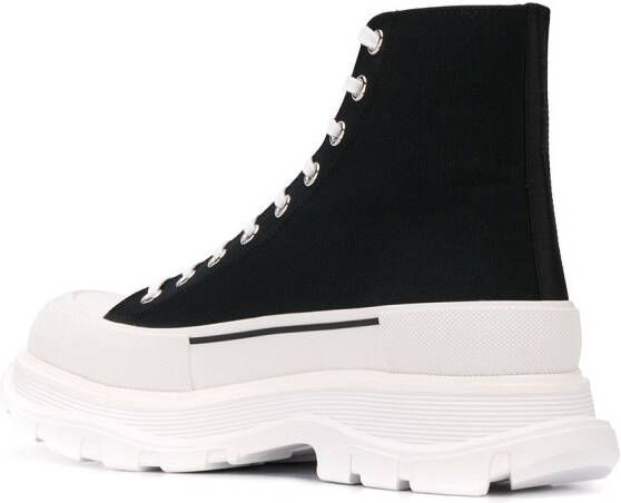 Alexander McQueen Tread Slick high-top sneakers Zwart