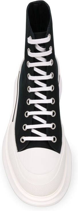 Alexander McQueen Tread Slick sneakers Zwart