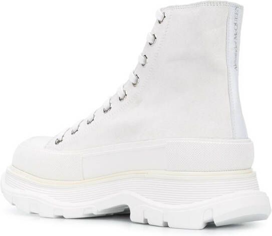 Alexander McQueen Tread Slick laarzen Wit