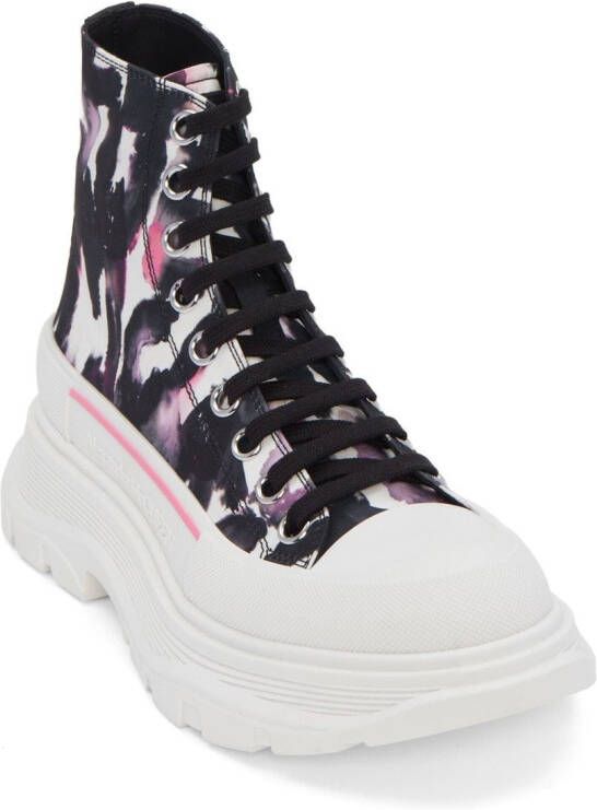 Alexander McQueen Tread Slick laarzen Zwart