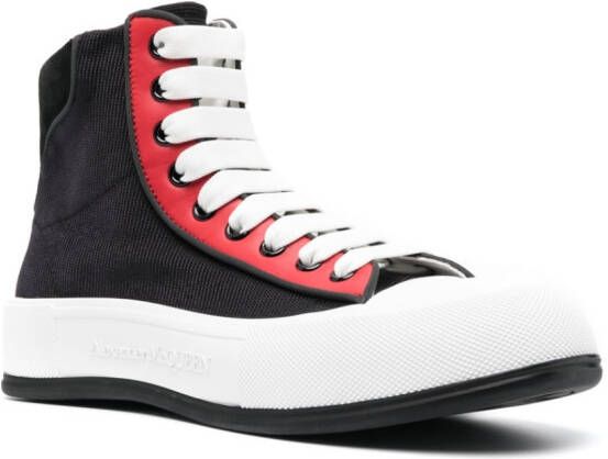 Alexander McQueen Tread Slick sneakers Zwart