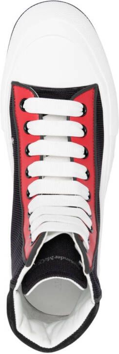 Alexander McQueen Tread Slick sneakers Zwart