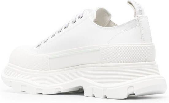 Alexander McQueen Tread Slick low-top sneakers Wit