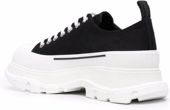 Alexander McQueen Tread Slick low-top sneakers Zwart