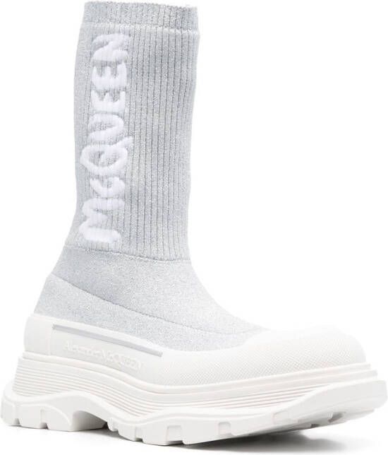 Alexander McQueen Tread Slick soklaarzen Grijs