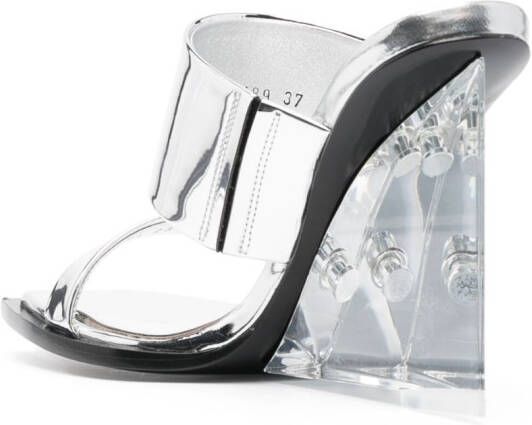 Alexander McQueen Sandalen Zilver