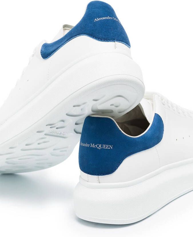 Alexander McQueen Oversized low-top sneakers Wit