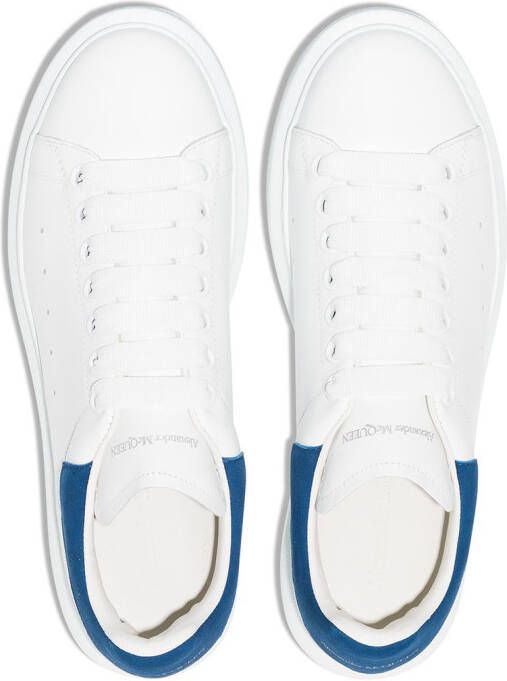 Alexander McQueen Oversized low-top sneakers Wit