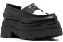 Alexander Wang Carter loafers met plateauzool Zwart - Thumbnail 2