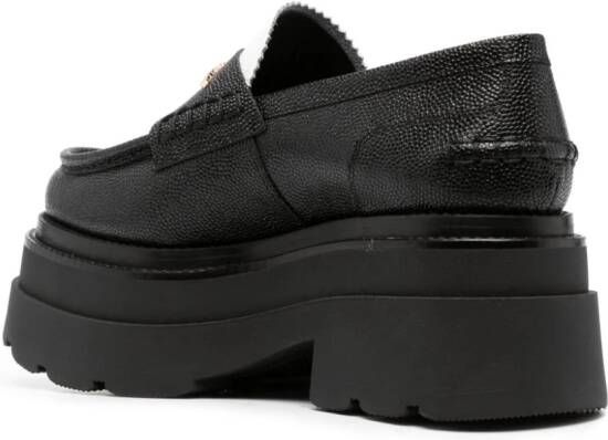 Alexander Wang Carter loafers met plateauzool Zwart