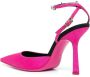 Alexander Wang Delphine pumps met logoband Roze - Thumbnail 3