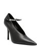 Alexander Wang Delphine pumps met logoband Zwart - Thumbnail 2