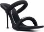 Alexander Wang Julie sandalen met logoprint Zwart - Thumbnail 2